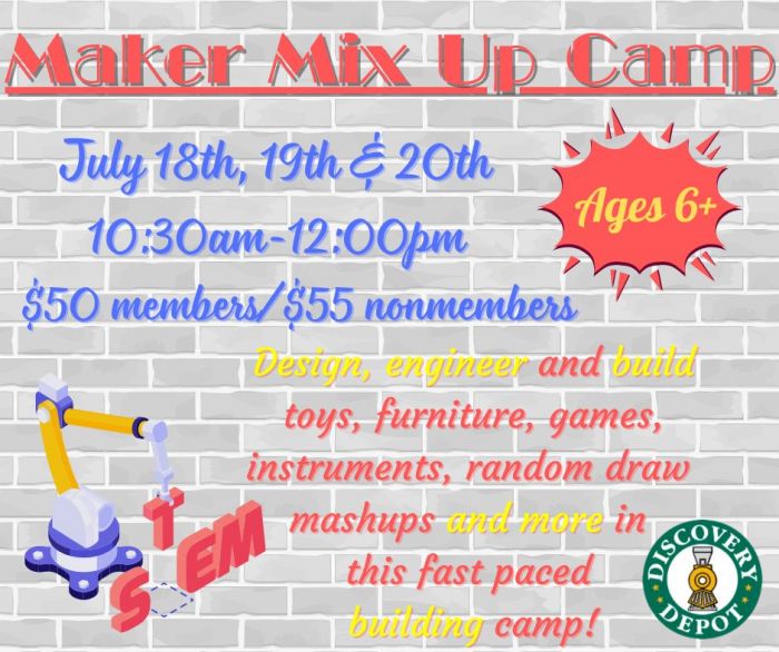Maker Mix up Camp 1