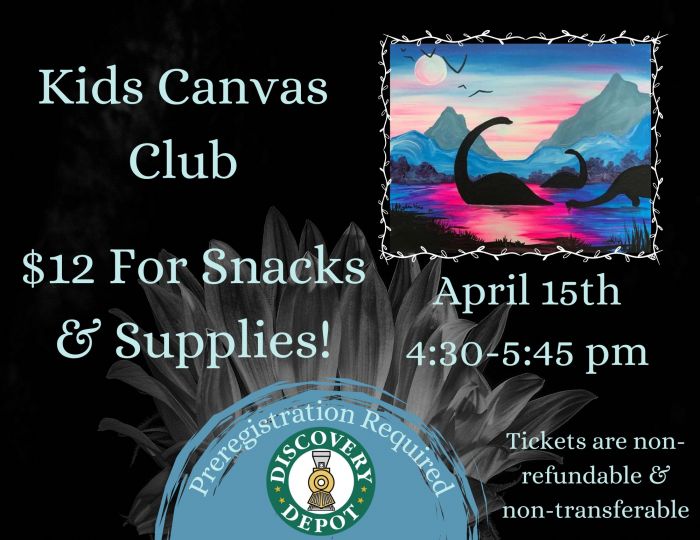kids canvas club april 2024