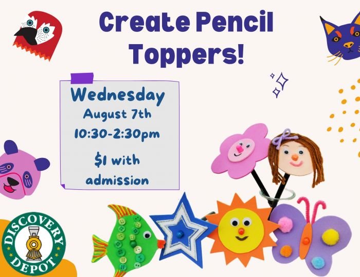 pencil toppers