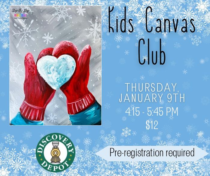 Kids Canvas Club January 25