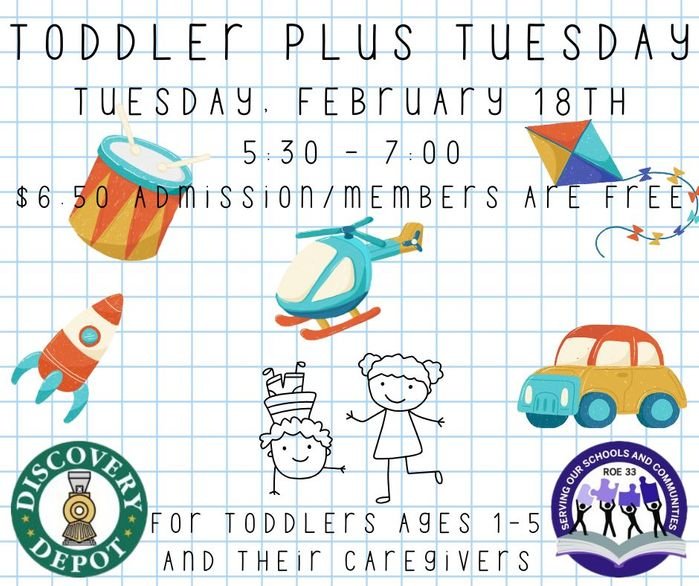 February Toddler Plus Tuesday