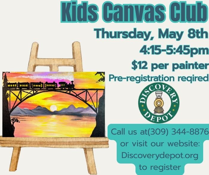 Kids Canvas Club May 2025