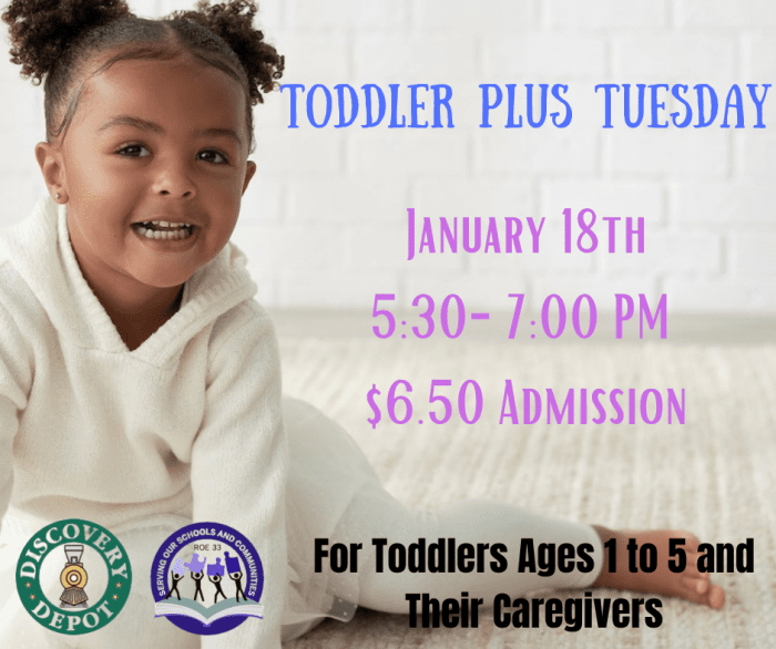 January Toddler plus Tuesday