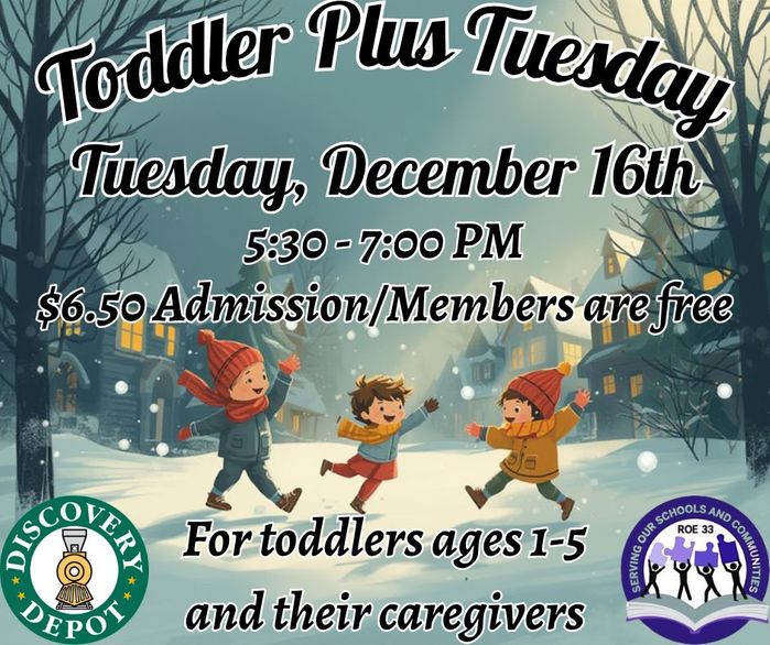 Toddler Plus Tuesday December 2025