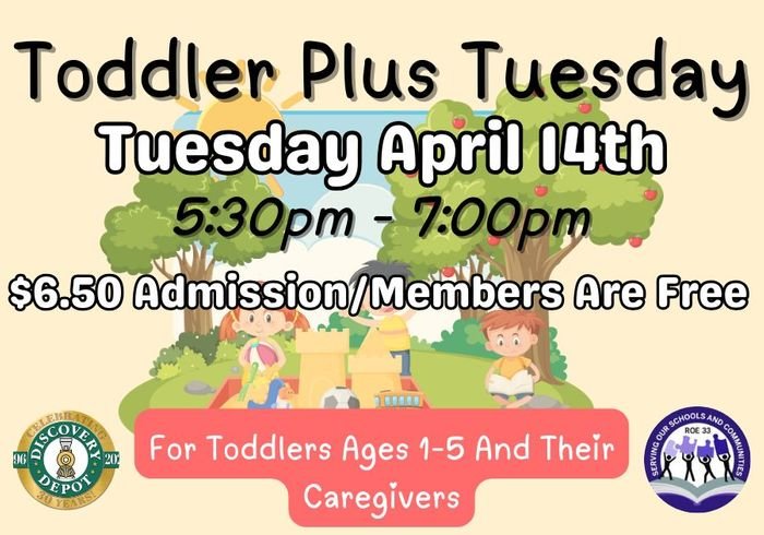 Toddler Plus Tuesday April 2026